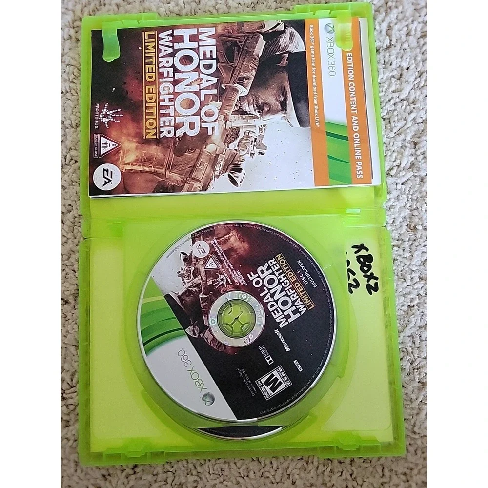 Medal of Honor: Warfighter -- Limited Edition Microsoft Xbox 360, 2012 No Manual